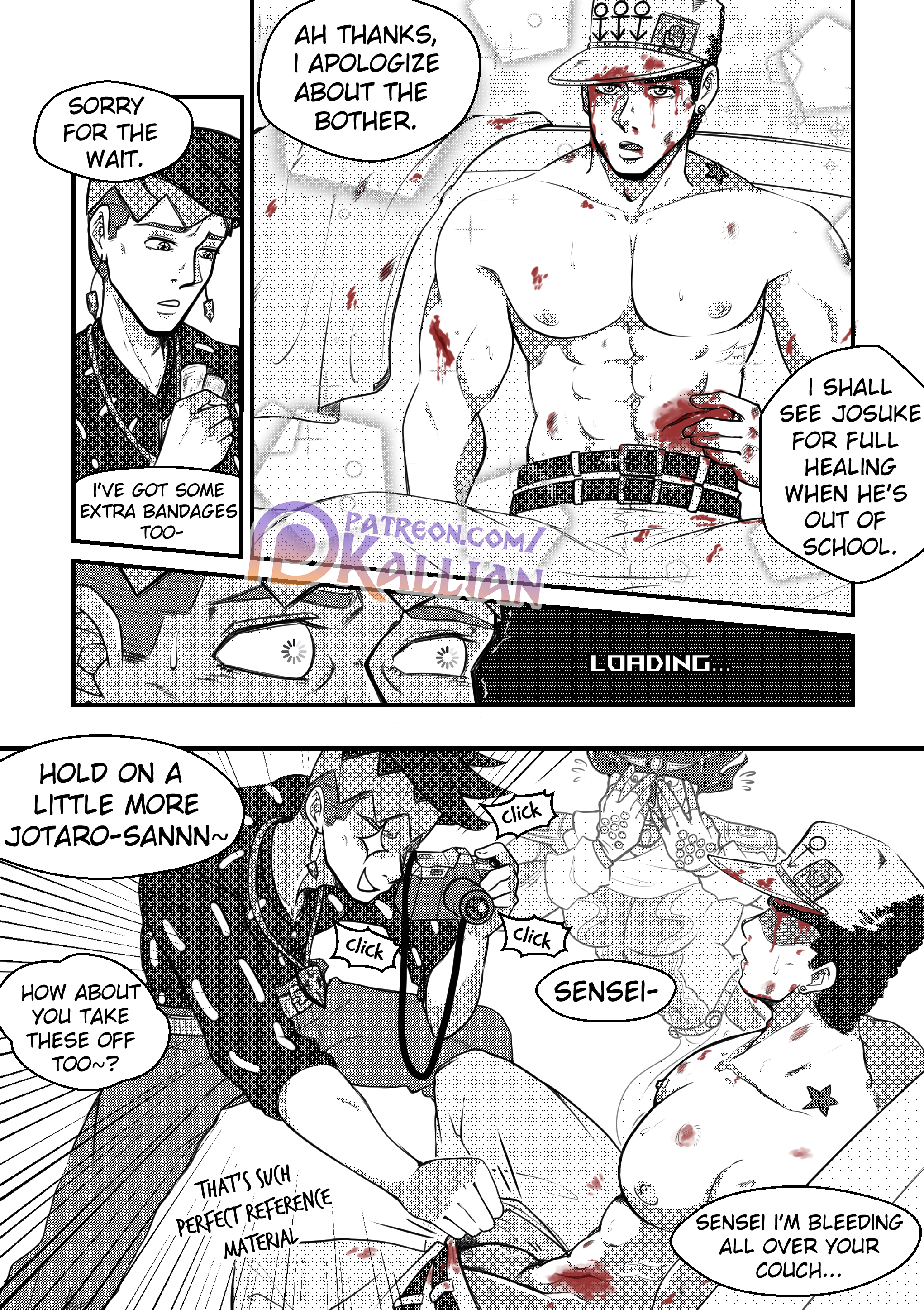 Jotaro Rohan comic 2